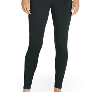 Coolibar UV 50+ Women's Black XXL Swim Tights Leggings EUC